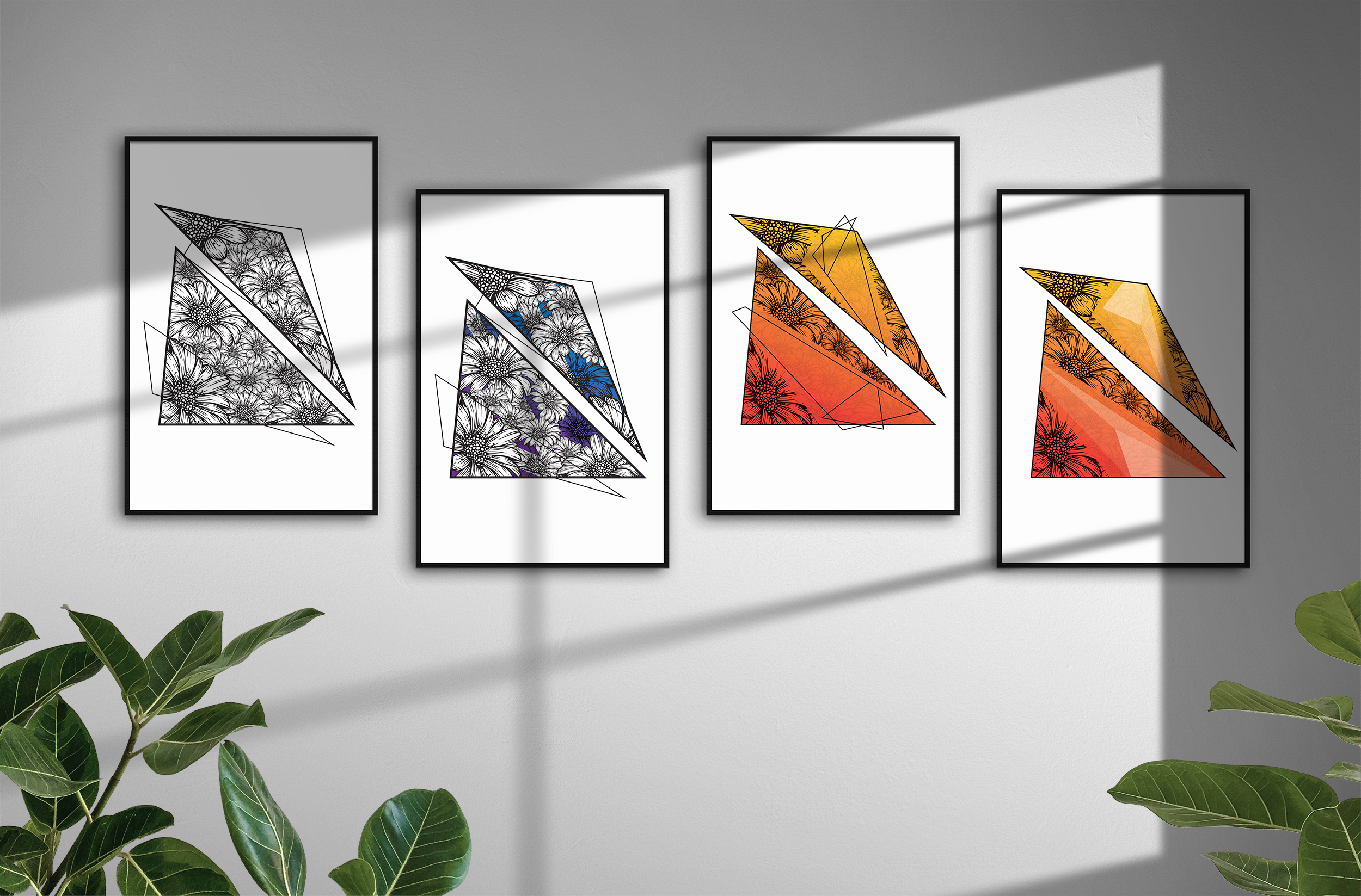 Floral Angles Series