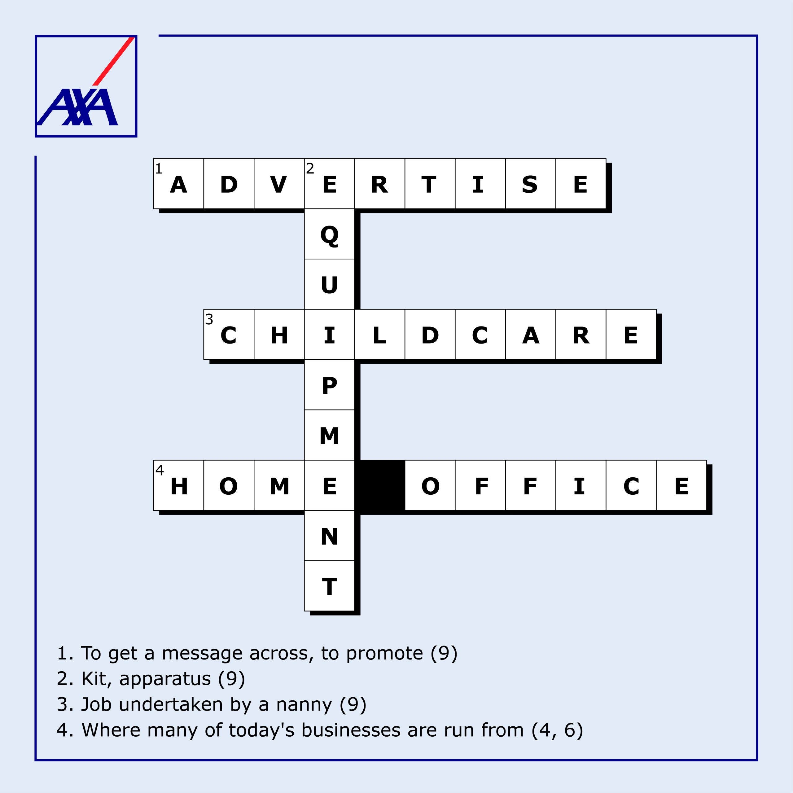 Crossword COMPLETE FV